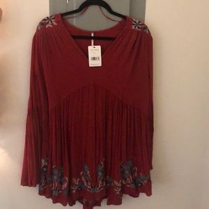 NWT cherry free people dress